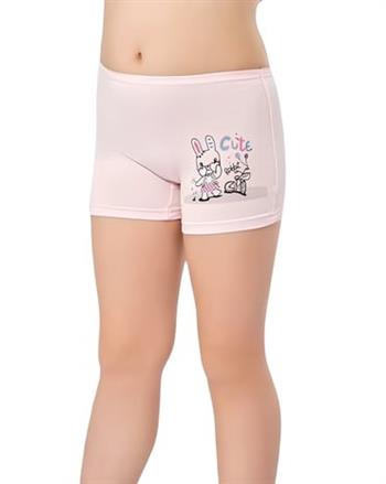 KIZ ÇOCUK PARÇA BASKILI LİKRALI ŞORT