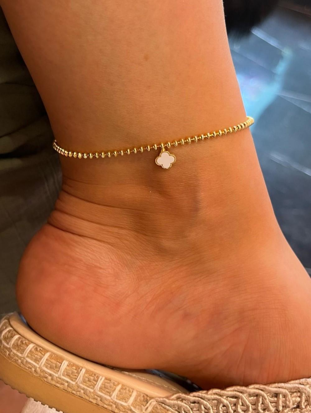 14K ALTIN KAPLAMA YONCA DETAY HALHAL