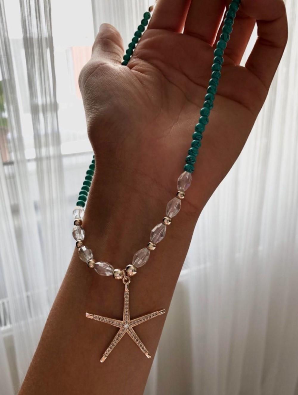 DENİZ YILDIZI KOLYE