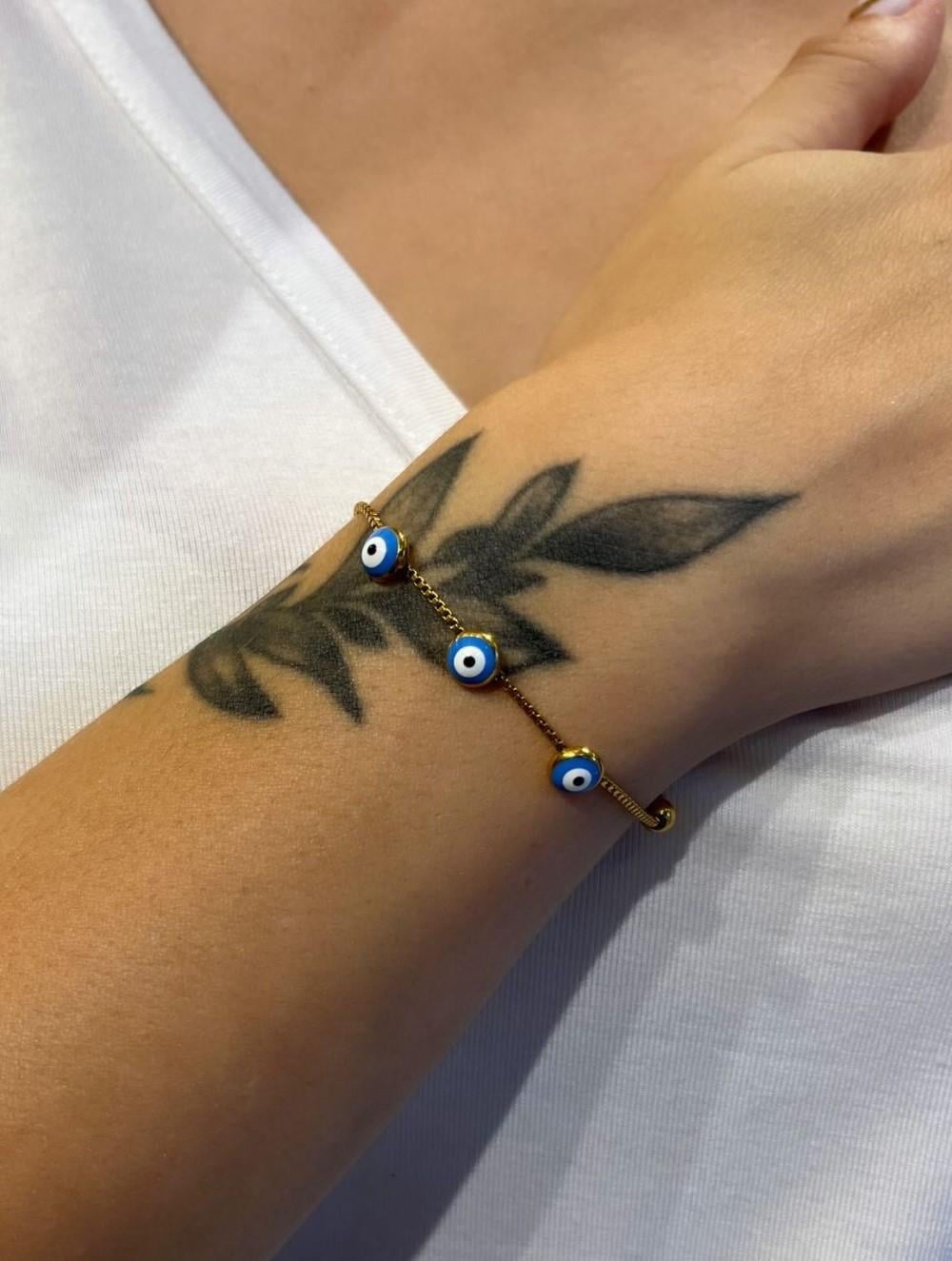 ÇELİK GÖZ DETAY BİLEKLİK