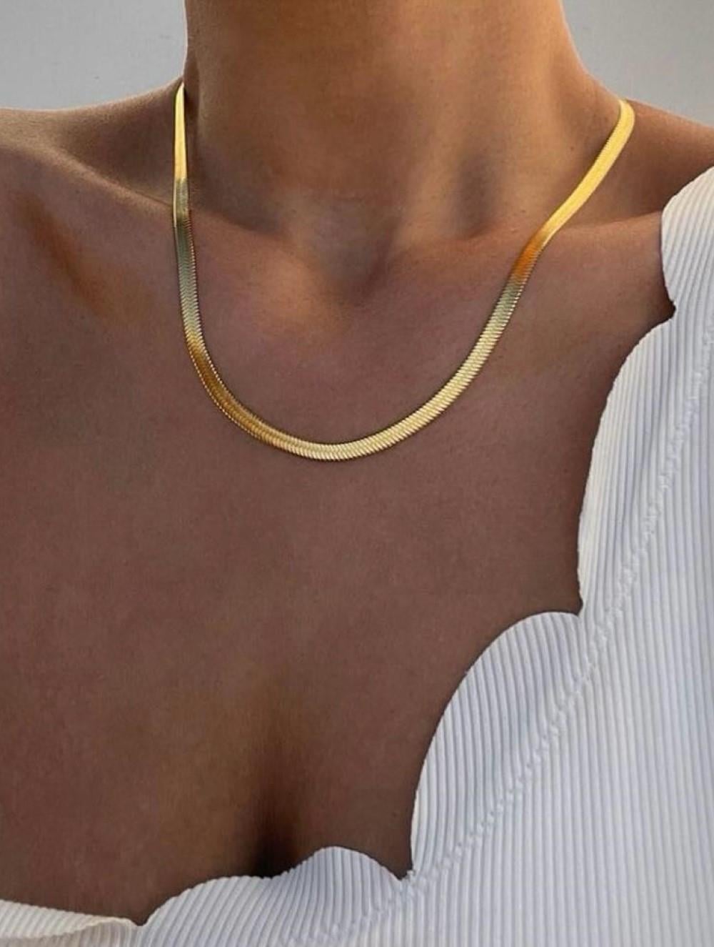 ÇELİK İTALYAN ZİNCİR KOLYE