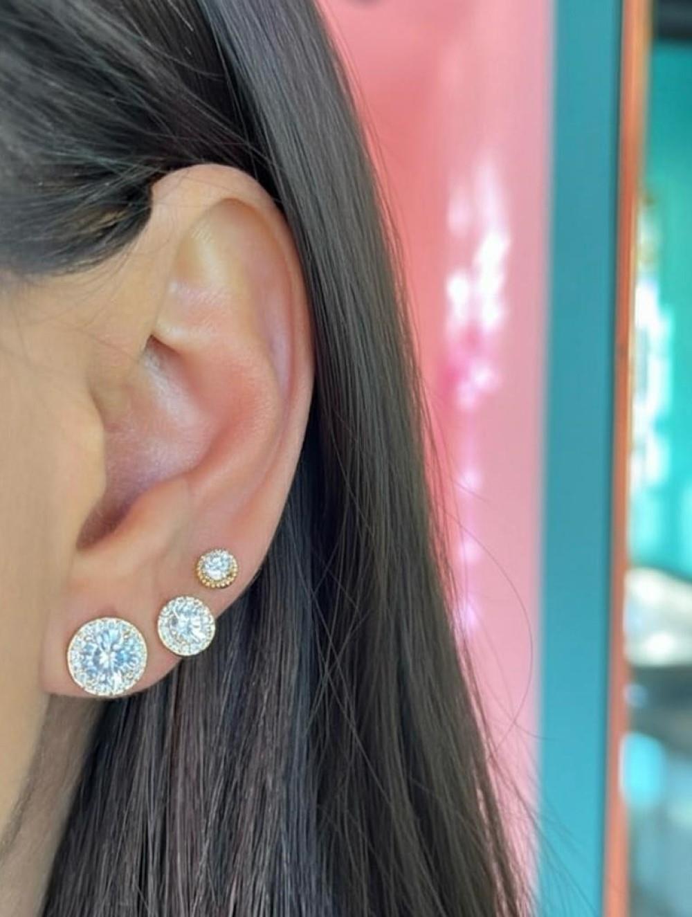 İTHAL ZİRKON ÜÇLÜ SET KÜPE