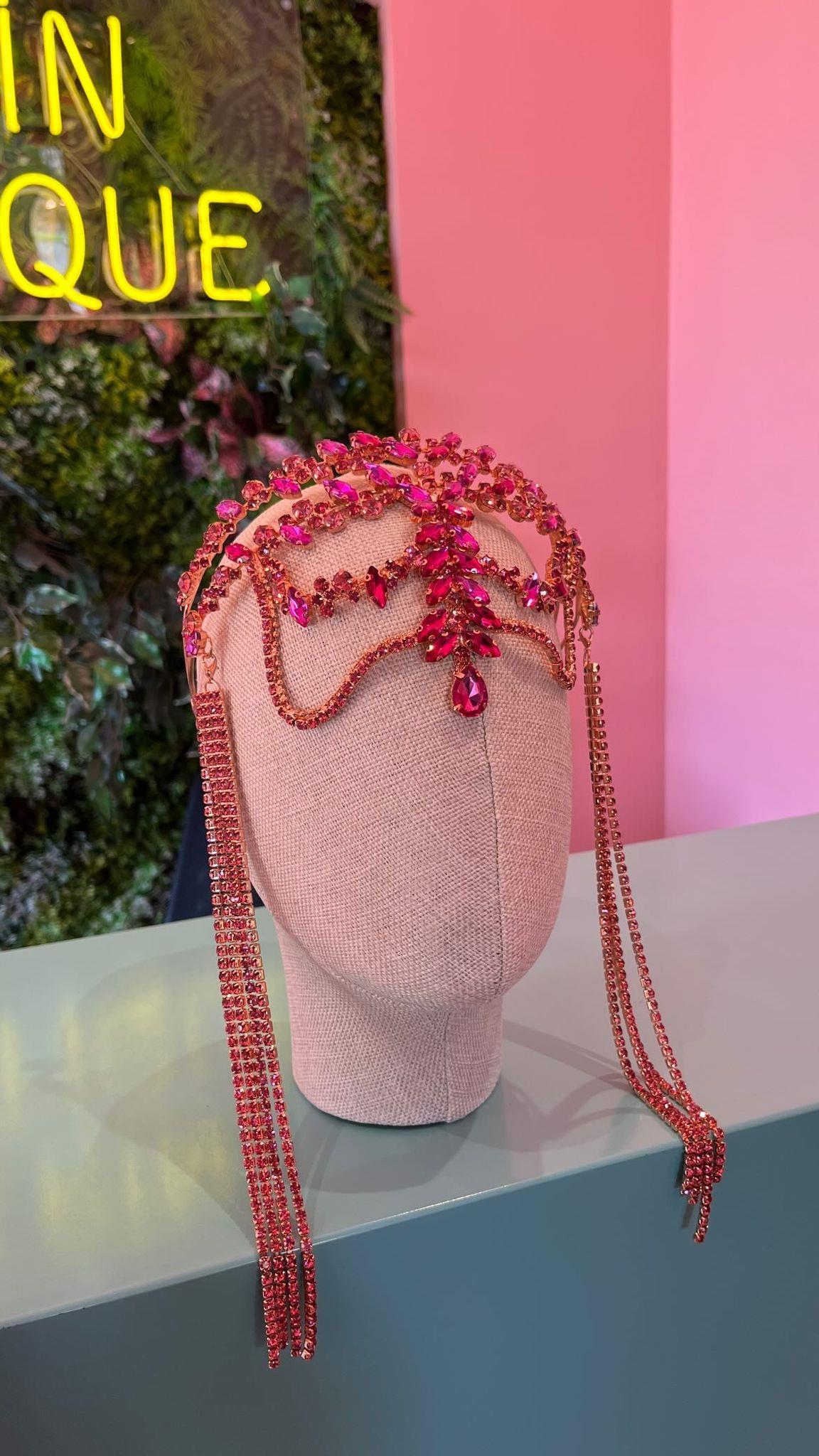 TASARIM FUŞYA ALINLIKLI TAC