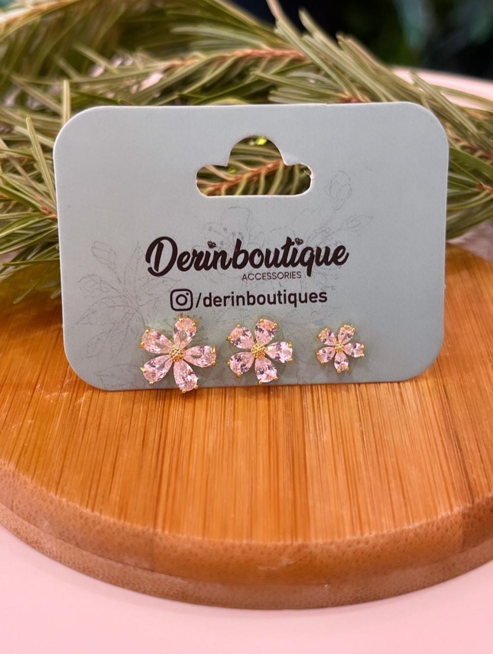 TASARIM ÜÇLÜ SET KÜPE