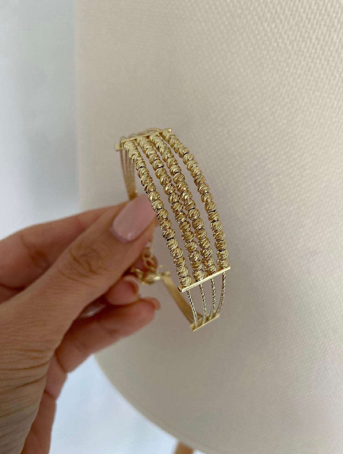 VİP 14K ALTIN KAPLAMA DORİKA  BİLEKLİK