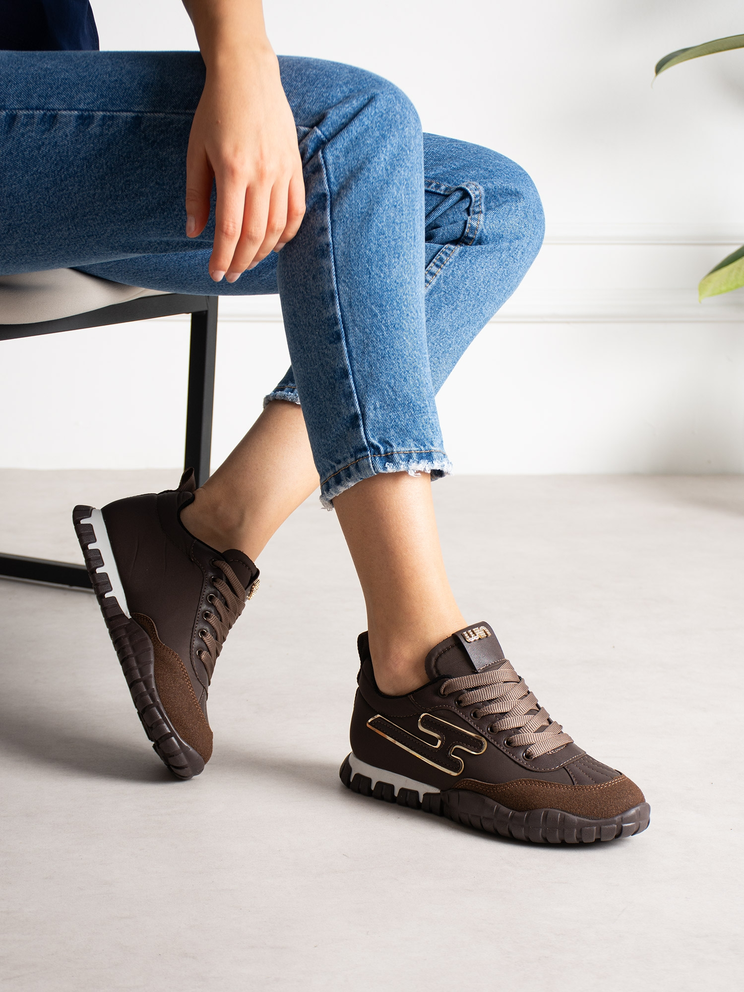 LEGNO Kahve Kadın Sneakers