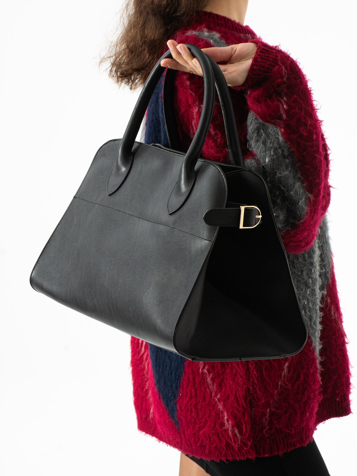 NOBİLE Siyah Deri Kadın Çanta