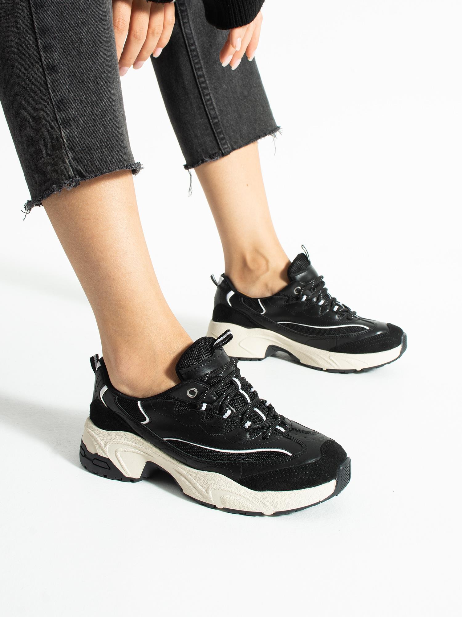 PİKA Siyah Kadın Sneakers