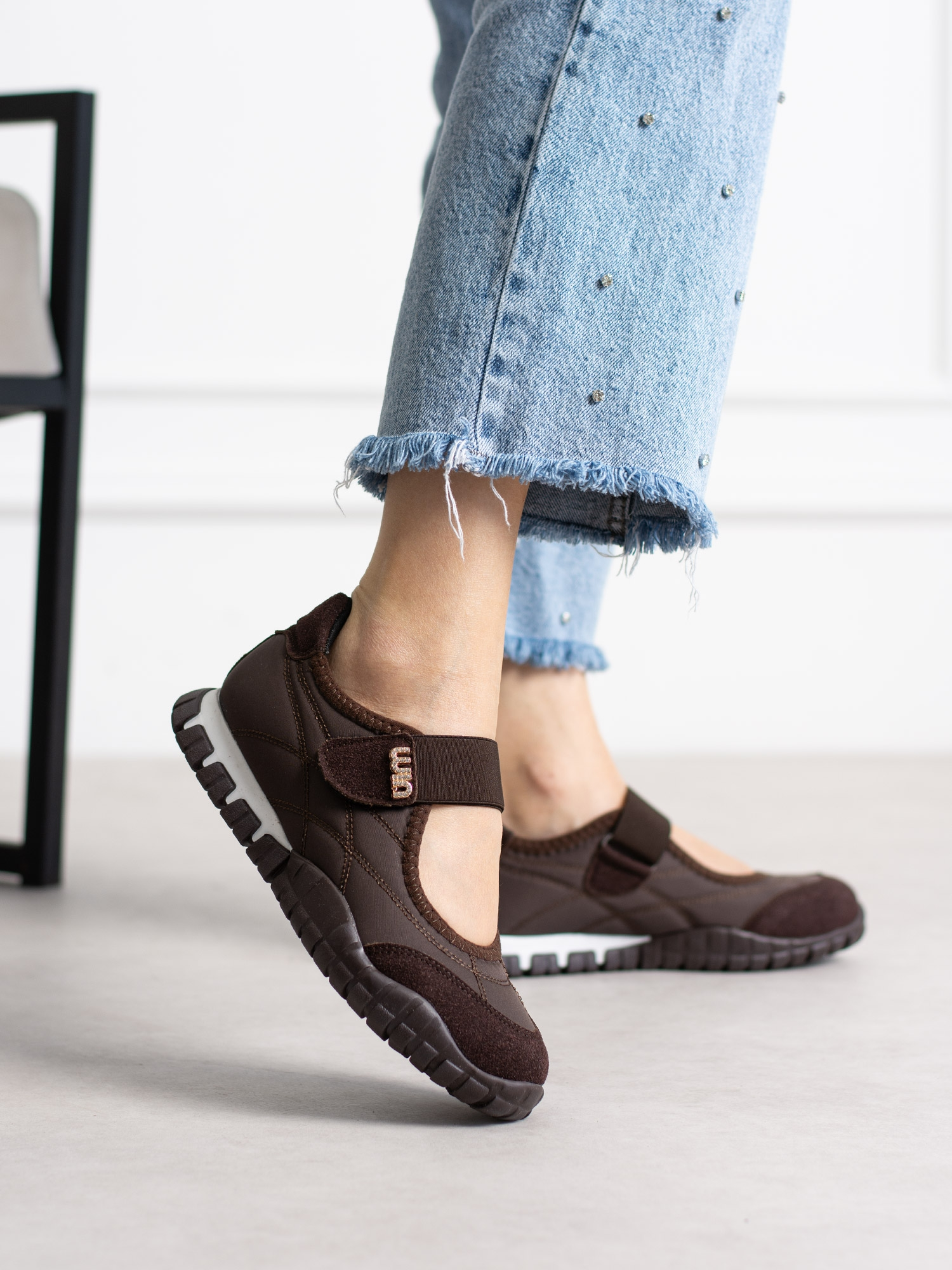 SARTO Kahve Cırtlı Kadın Sneakers
