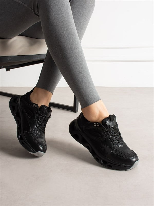 CHUNKY Siyah Kadın Sneakers