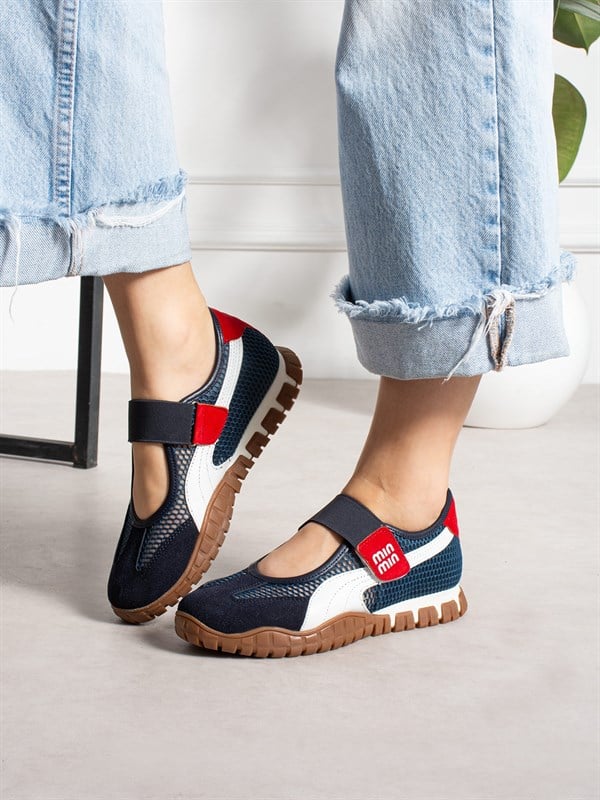 ENDO Lacivert Kadın Sneakers