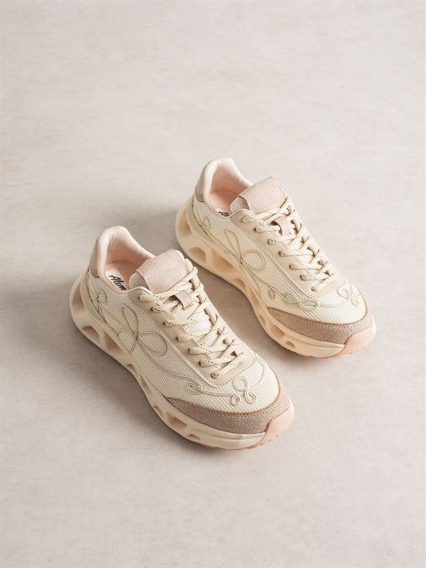 TOMRİS Krem Kadın Sneakers