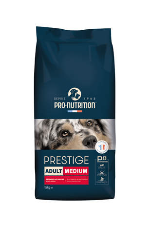 PRO-NUTRITION- PRESTIGE DOG ADULT MEDIUM 15KG