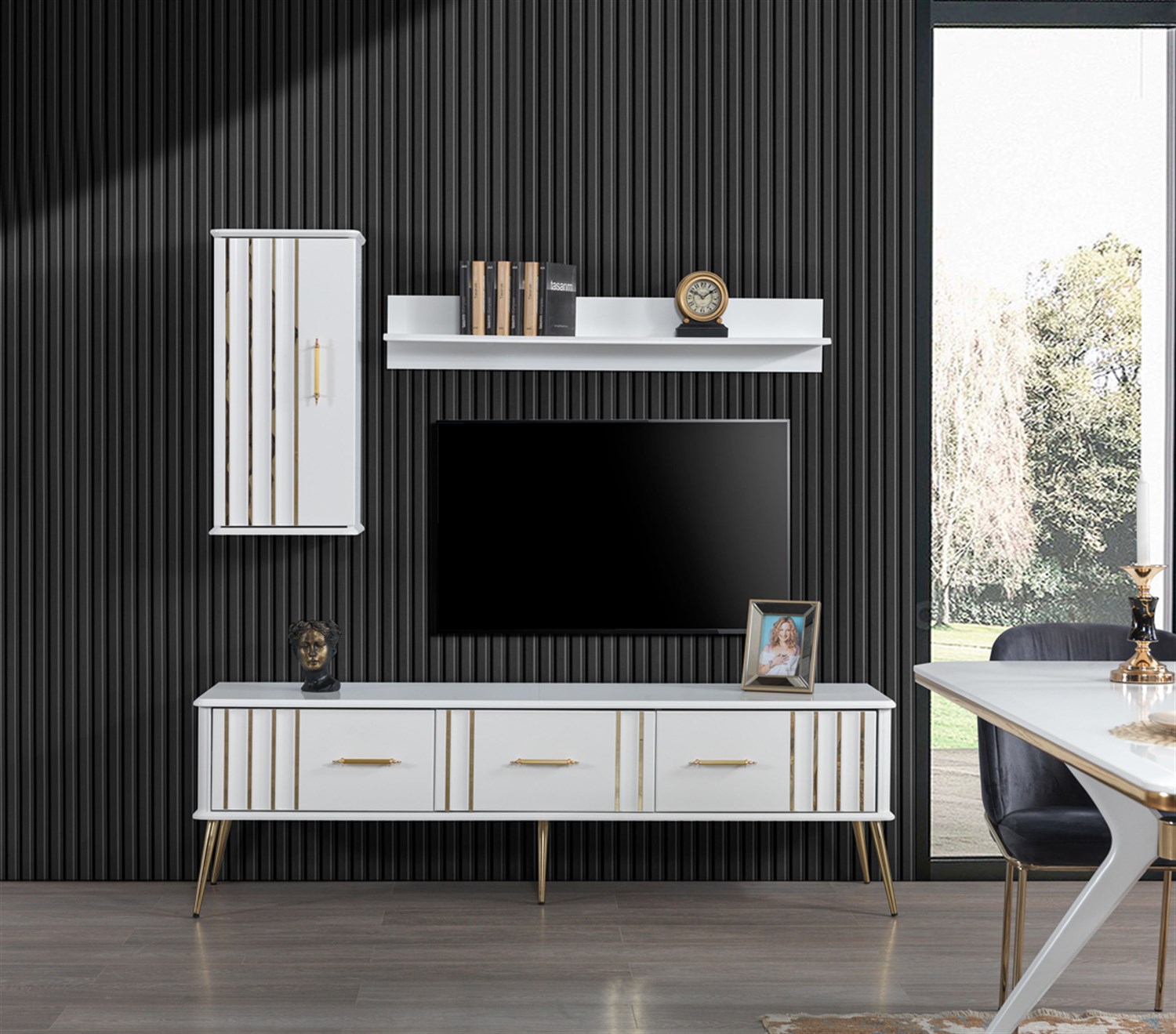 Ervanur Tv ünitesi Gold
