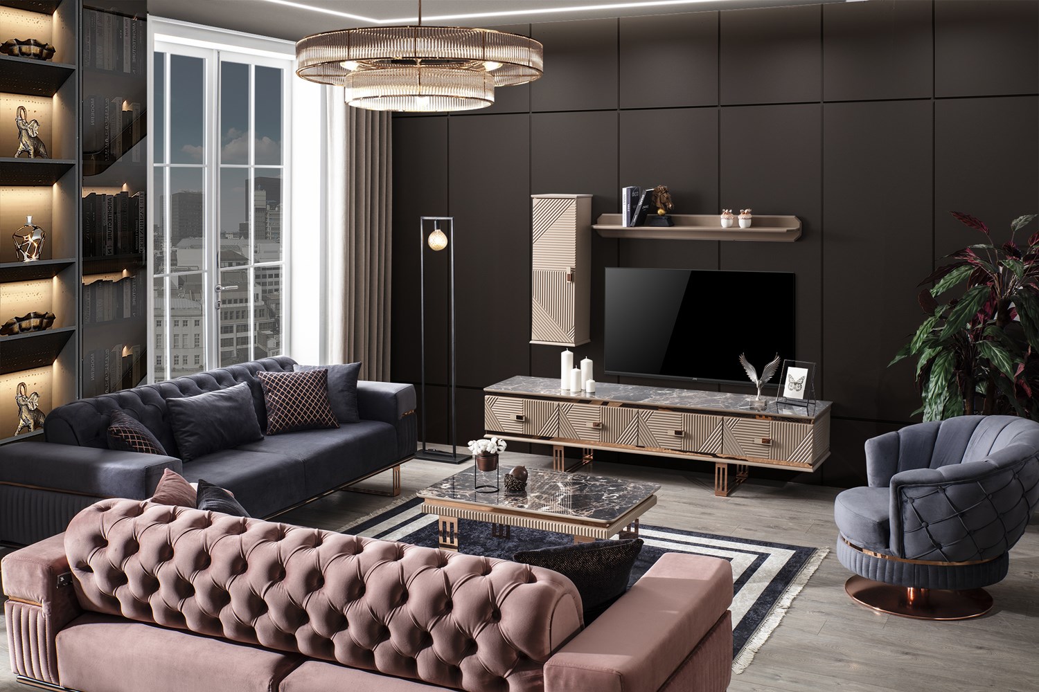 Quadro Tv ünitesi Q2