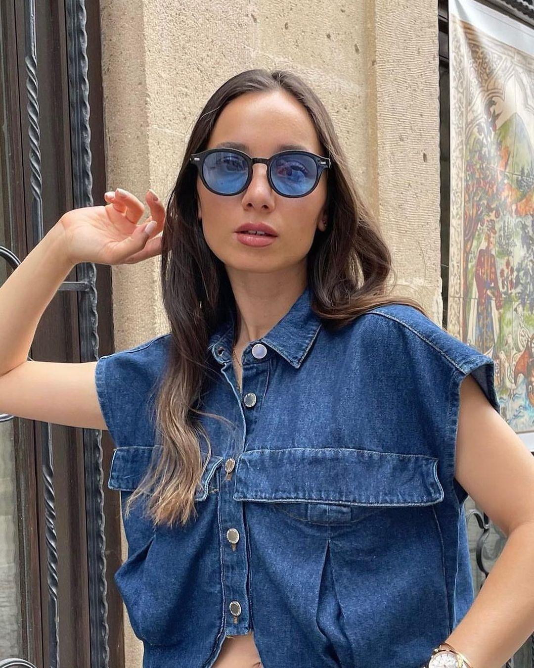 Bern Glasses GL 314 48 19 C01 138 İndigo Unisex Güneş Gözlüğü