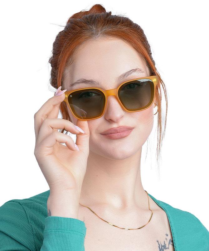 Bern Glasses GL HELLE 53 19 138 003D Kadın Güneş Gözlüğü