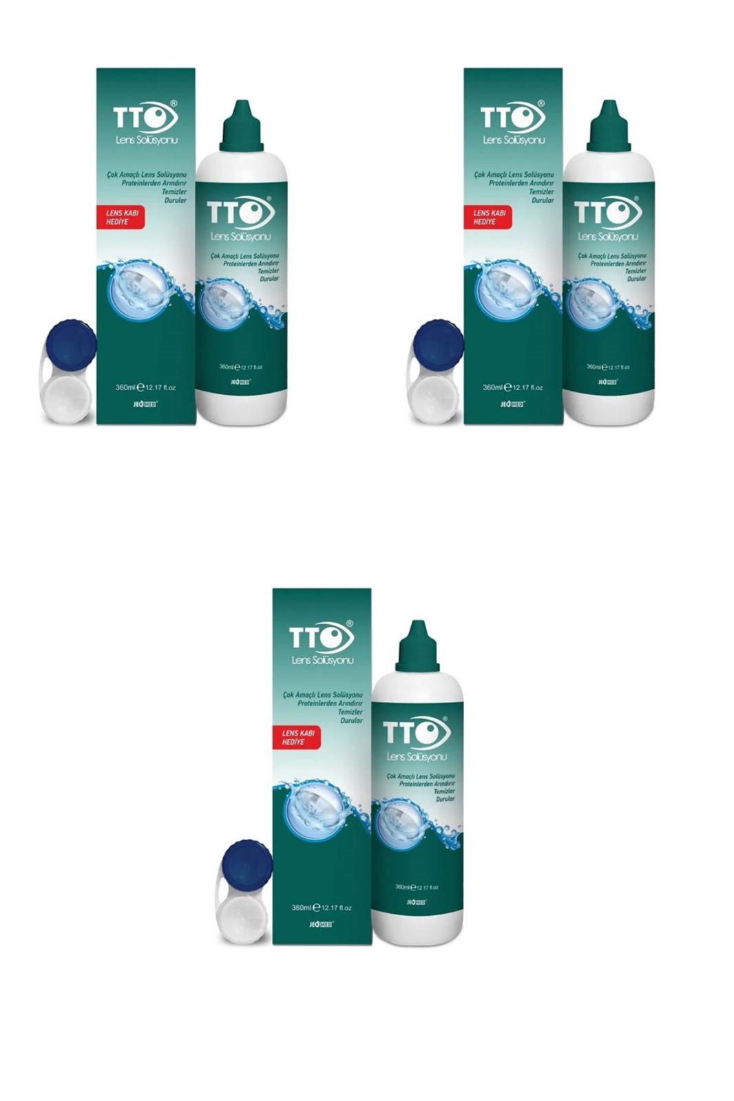 TTO Lens Solüsyonu 360 ML 3 Adet