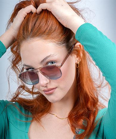 Bern Glasses 1001 54 C175 1976 Kadın Güneş Gözlüğü
