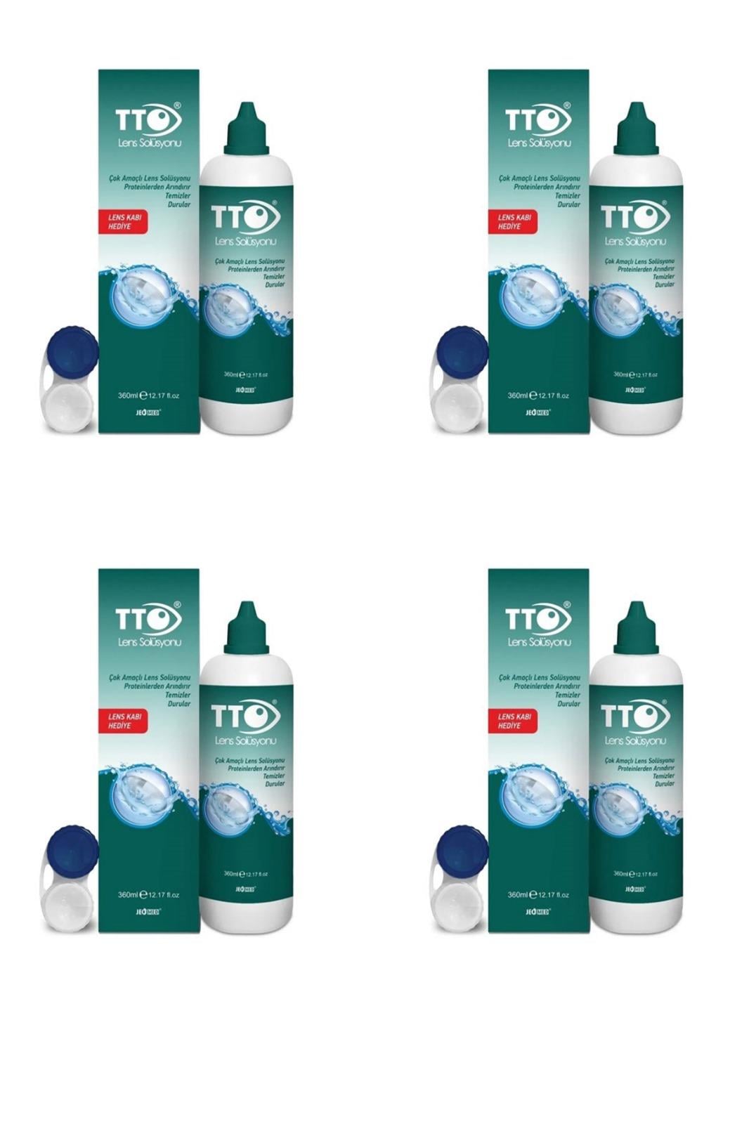 TTO Lens Solüsyonu 360 ML 4 Adet