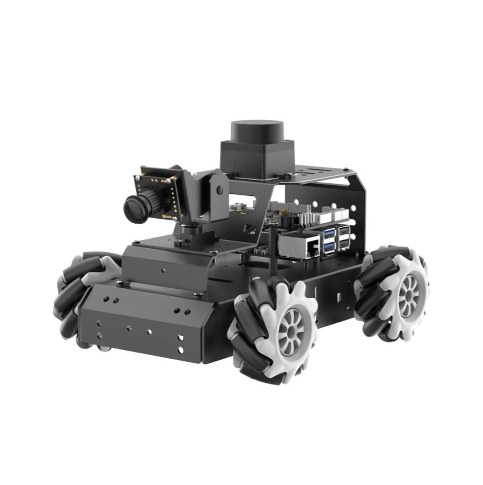 Hiwonder MentorPi M1 Mecanum Tekerlekli Rapsberry Pi5 AI Kameralı Robot Araba ROS2 ve Otonom Sürüş - RPi 5 Dahil Değil