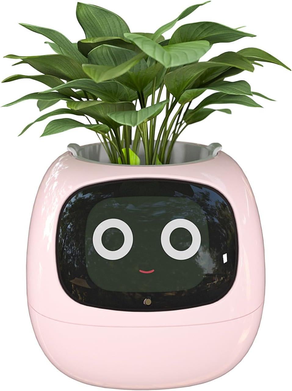 Masdio Ivy AI Yapay Zeka Destekli Akıllı Saksı Pembe