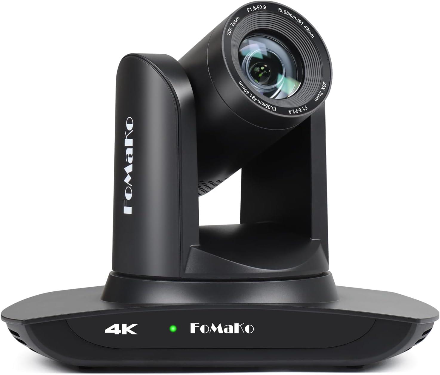 FoMaKo 4K 20x Optik Zoom Ai Takip PTZ Kamera K20UH