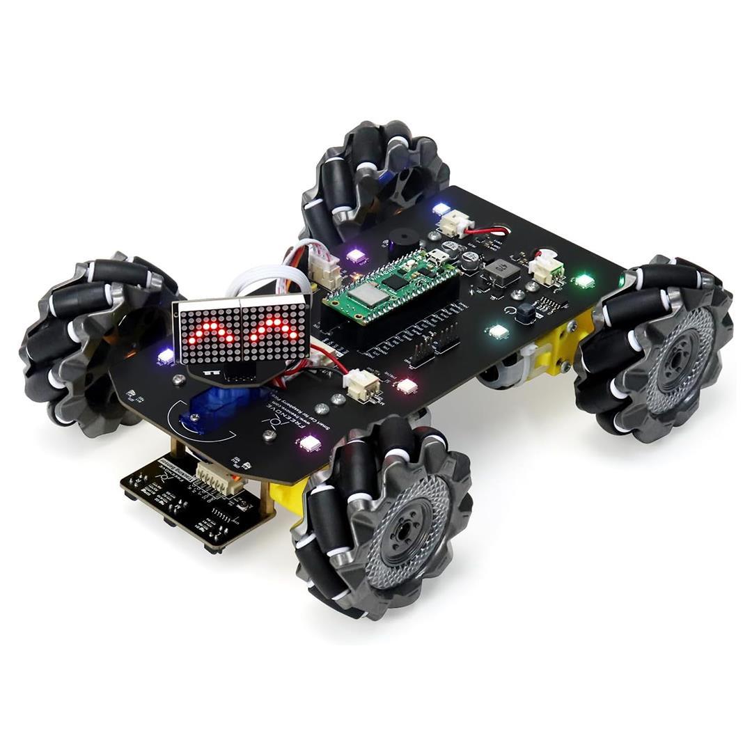 Freenove Mecanum 4WD Araba Kiti Raspberry Pi Pico W Dahil