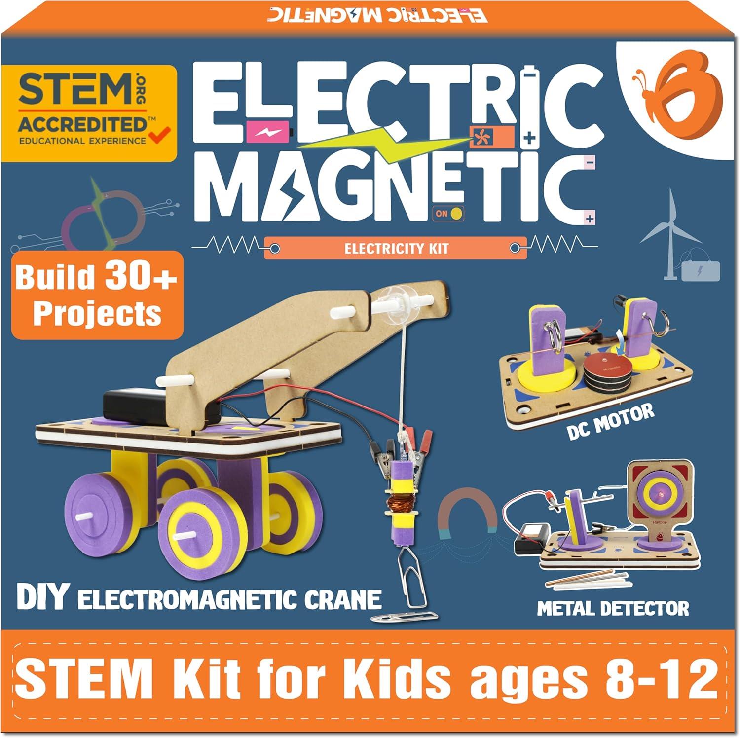 STEM 8-14 Yaş Elektrik ve Manyetizma Bilim Proje Seti