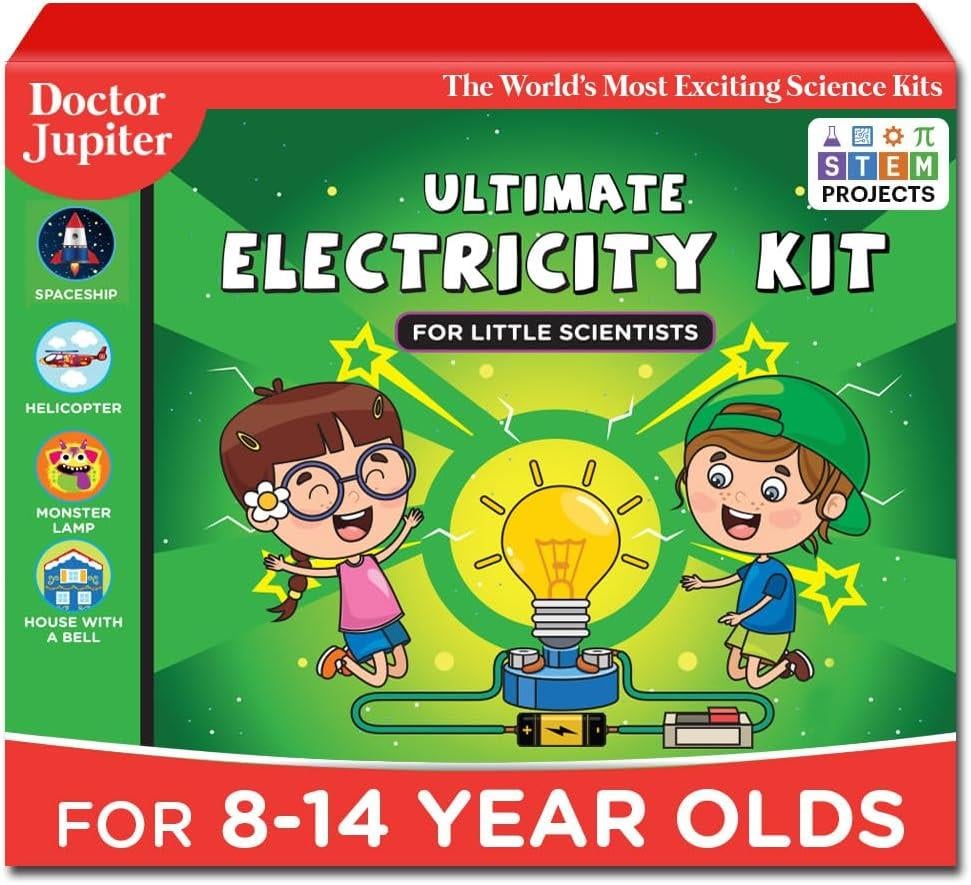 Doctor Jupiter Ultimate Elektrik Kiti 8-14 Yaş Arası STEM Deney Seti