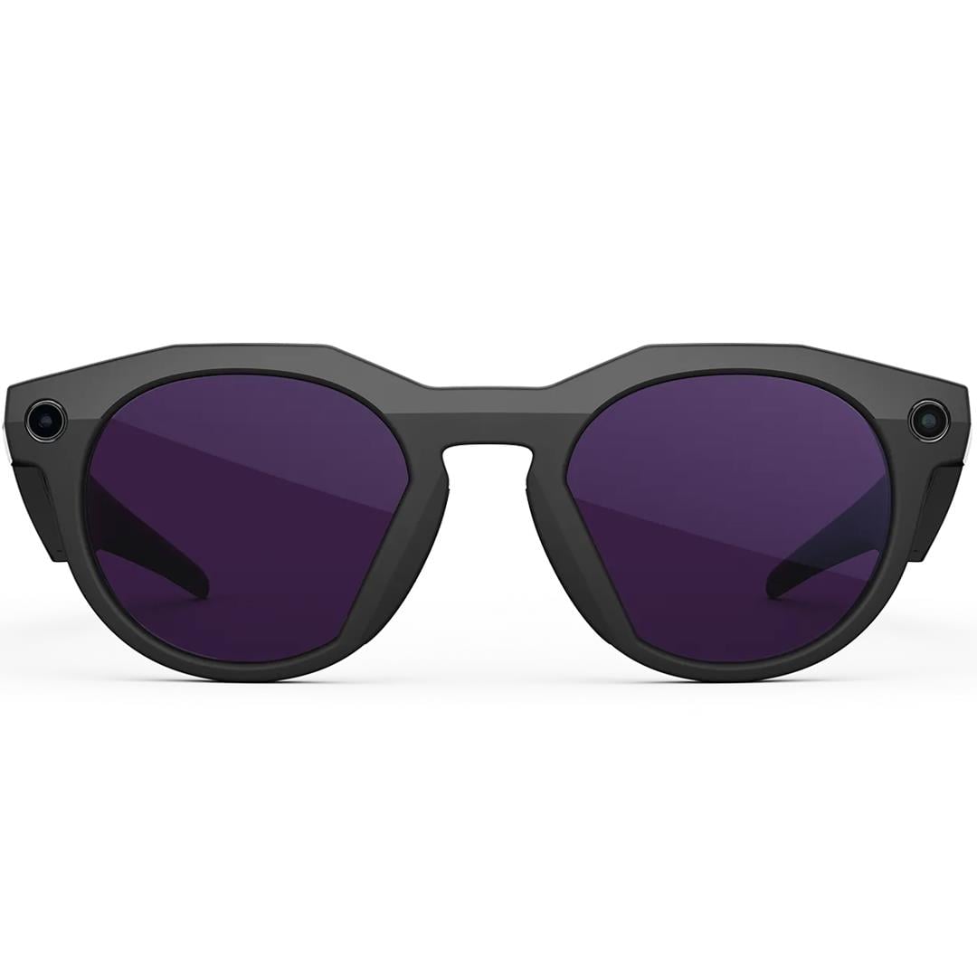 Oakley Meta HSTN Kameralı Yapay Zekalı Akıllı Gözlük Black Clear to Amethyst Transitions