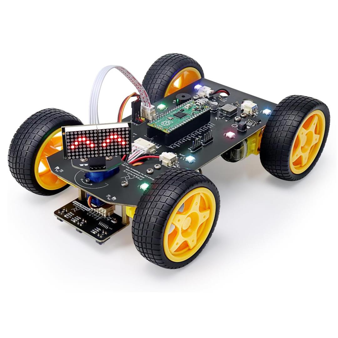 Freenove 4WD Araba Kiti Raspberry Pi Pico Dahil