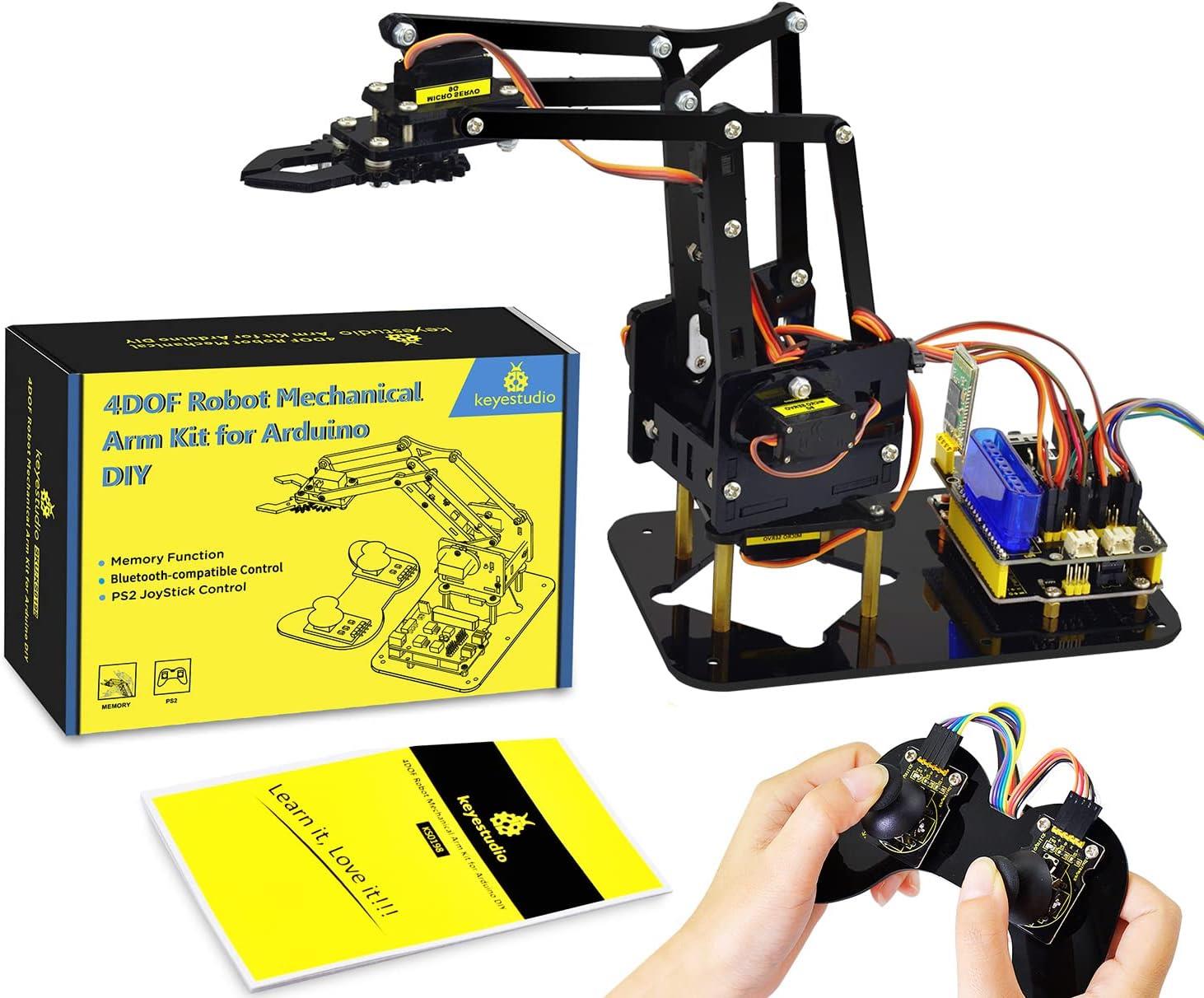 Keyestudio 4DOF Arduino DIY Robot Kol Kiti