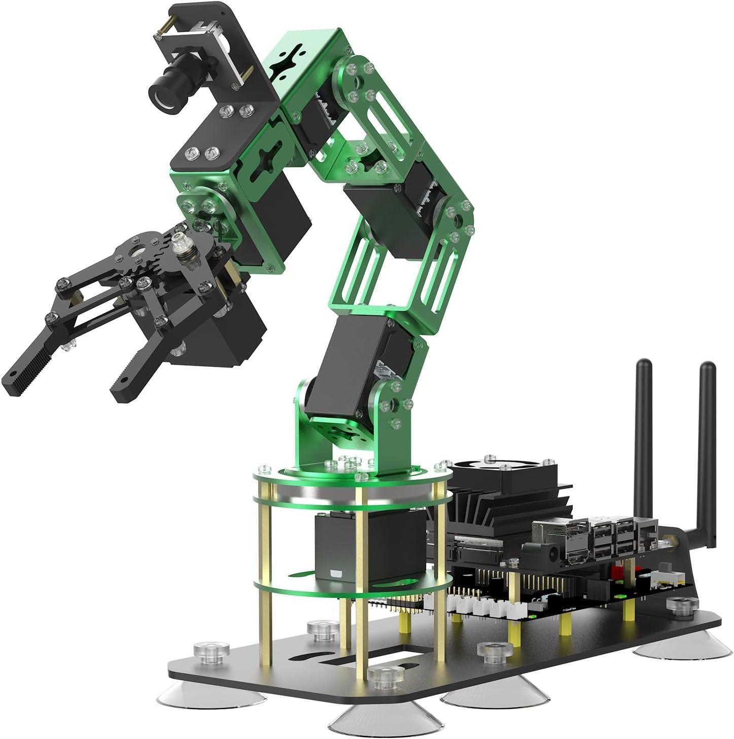 Yahboom DOFBOT Yapay Zeka Görüş ROS Python Açık Kaynak Robotik Kol - Jetson NANO 4GB Dahil Değil