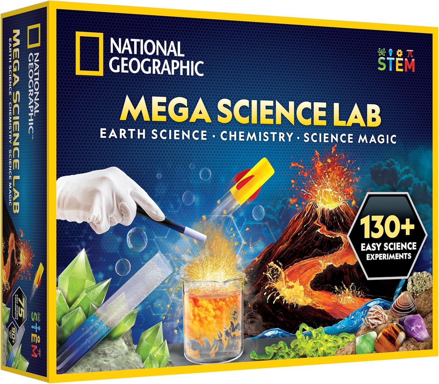 National Geographic Mega Bilim Laboratuvarı - 130+ Deney İçeren STEM Bilim Seti