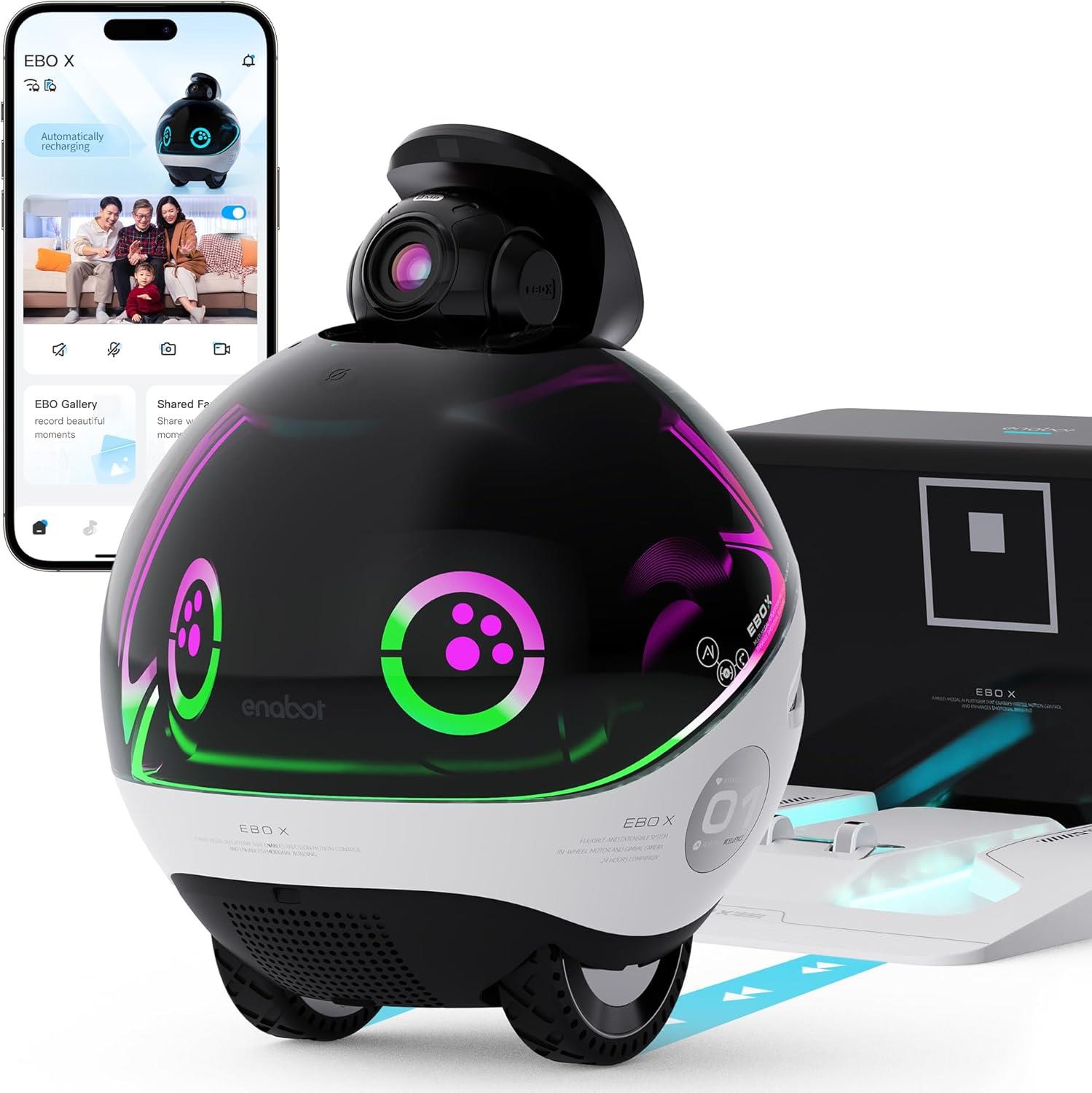 Enabot EBO X FamilyBot – YZ Destekli Akıllı Ev Robotu