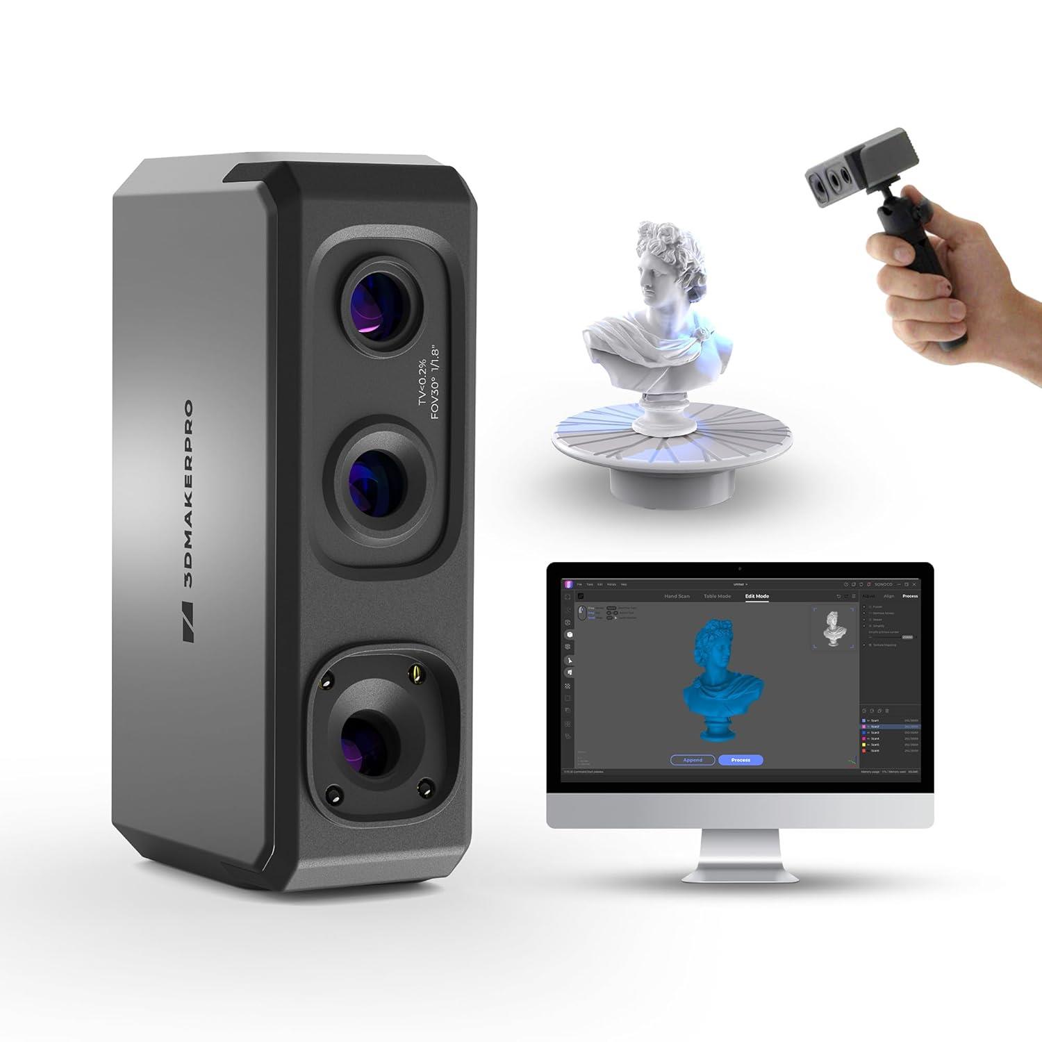 3DMakerPro Seal Lite 3D Tarayıcı (Premium)