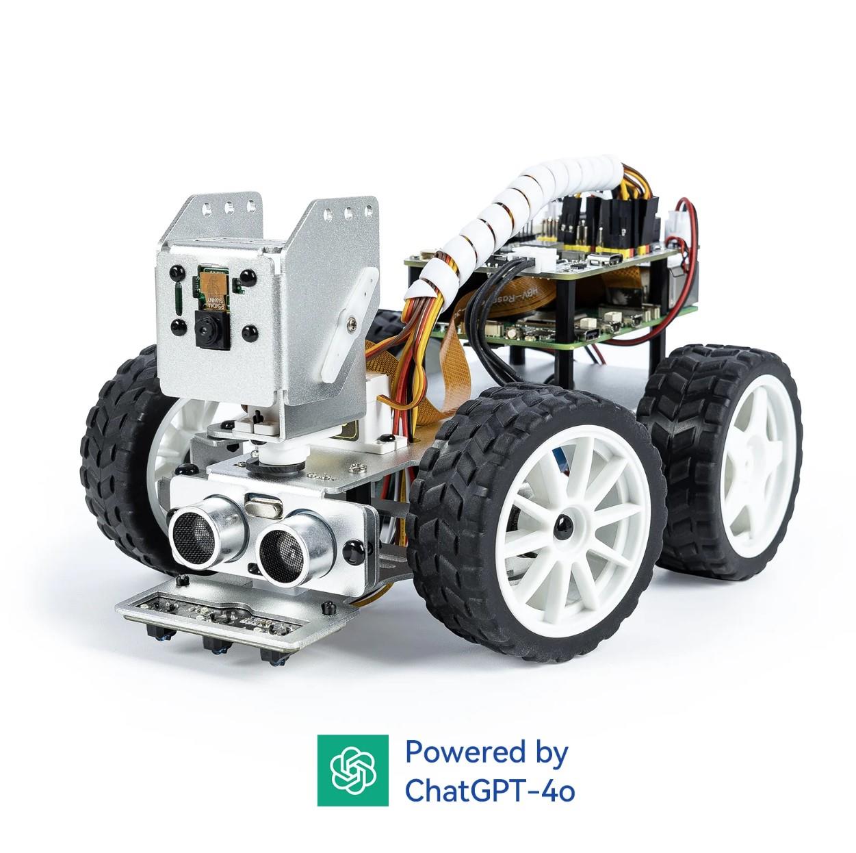 SunFounder Picar-X ChatGPT-4o ve Ai Kamera Destekli Robot Araba Kiti RPI Dahil Değil