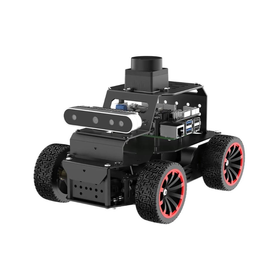 Hiwonder MentorPi A1 Raspberry Pi 5 Robot Araba Ackermann Şasi ROS2 SLAM ve Otonom Sürüş Desteği - Derinlik Kamera ve Lidar Dahil, RPi 5 Dahil Değil