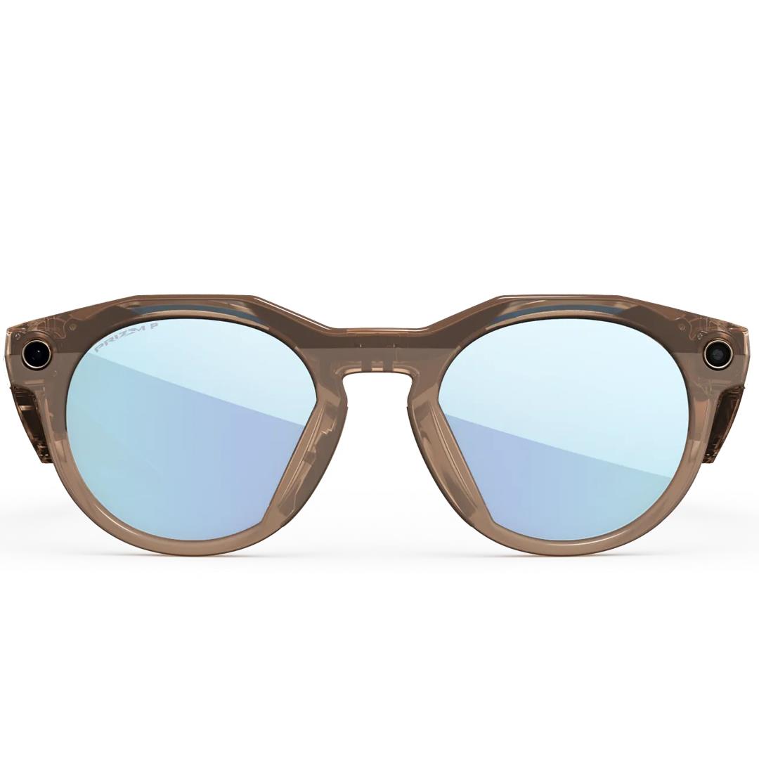 Oakley Meta HSTN Kameralı Yapay Zekalı Akıllı Gözlük Brown Smoke Prizm Deep Water Polarized