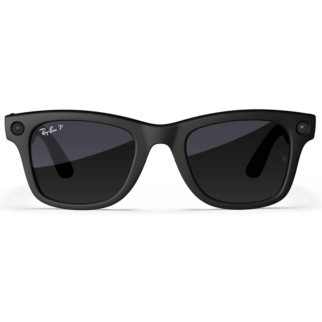 Ray-Ban Meta Wayfarer Kameralı Yapay Zekalı Akıllı Gözlük  Matte Black Gradient Graphite 52 Beden