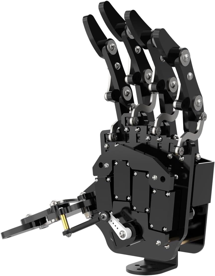 Hiwonder uHand Robotik El ve Parmaklar İkincil Geliştirmeyi Destekler - Sol El