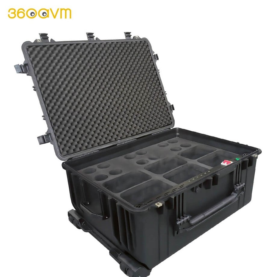 VR Başlığı Şarjlı Taşıma Çantası 6 Adet Meta Quest 2 Ve Pico Neo 3 Uyumlu