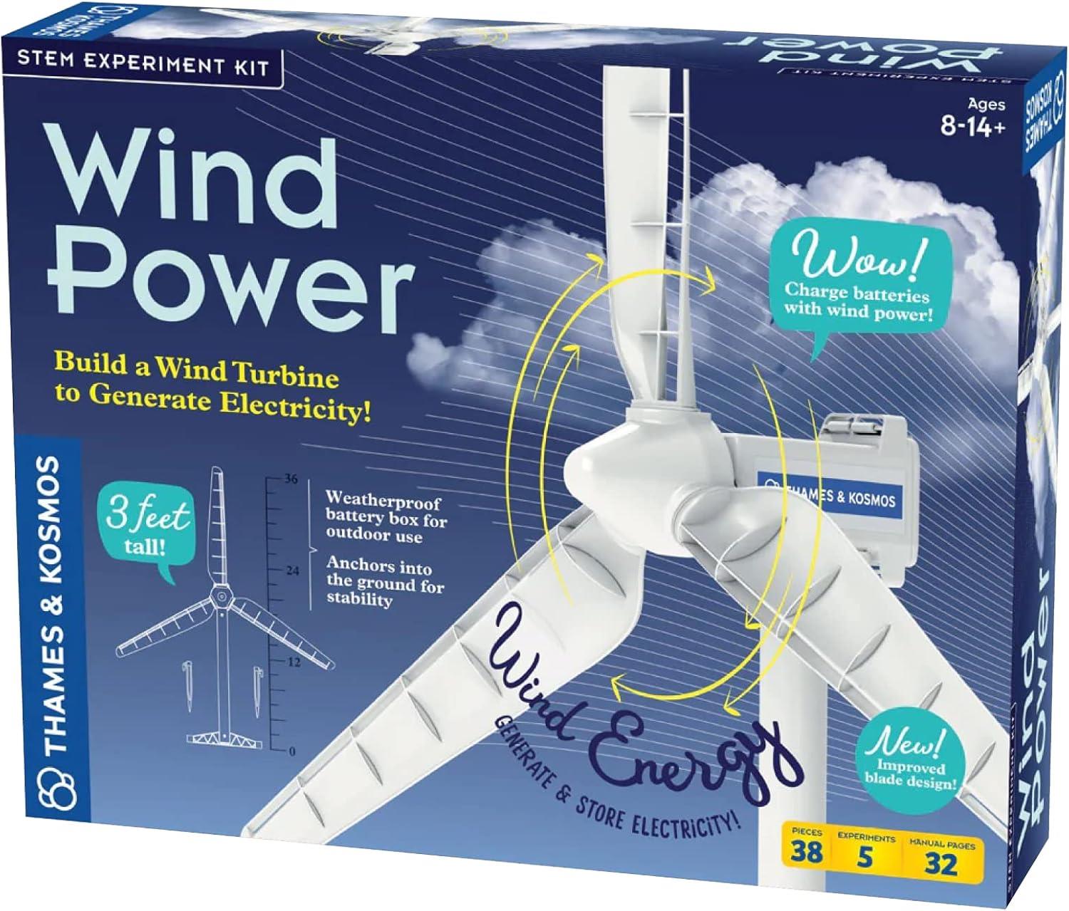 Thames & Kosmos Rüzgar Enerjisi V4.0 STEM Deney Seti
