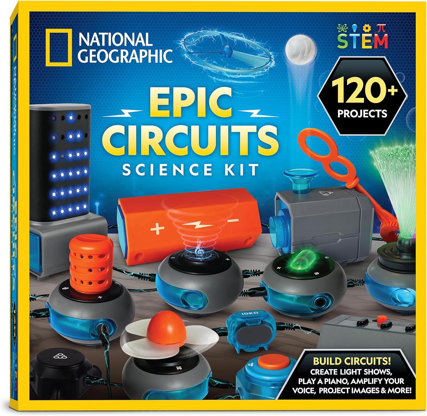 National Geographic Epic Circuits Bilim Seti - 120 Elektrik Devresi Projes