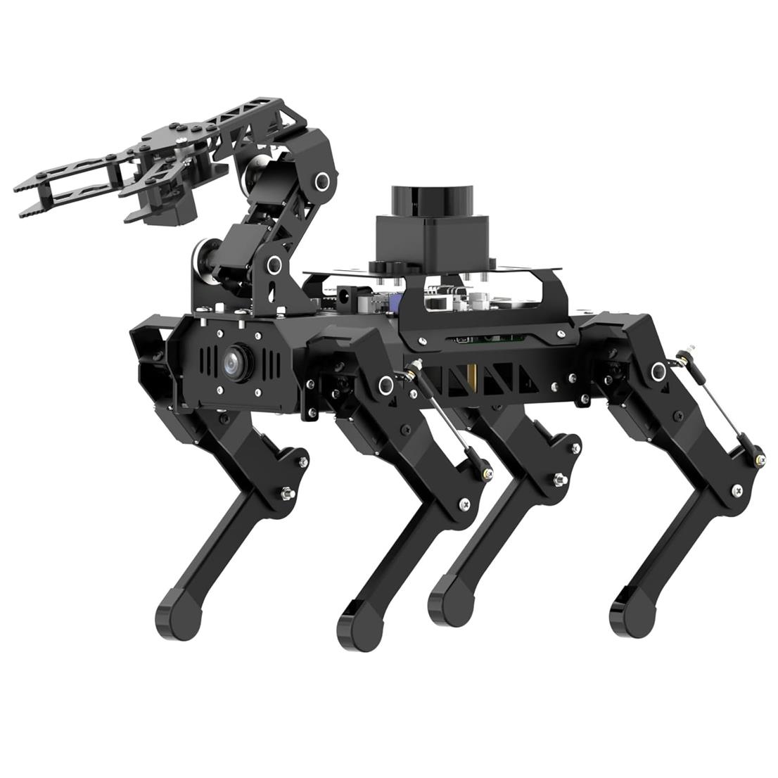 Hiwonder PuppyPi Pro Ultimate Kit RPi ROS YZ Görüş Dört Ayaklı Açık Kaynak Robot Köpek