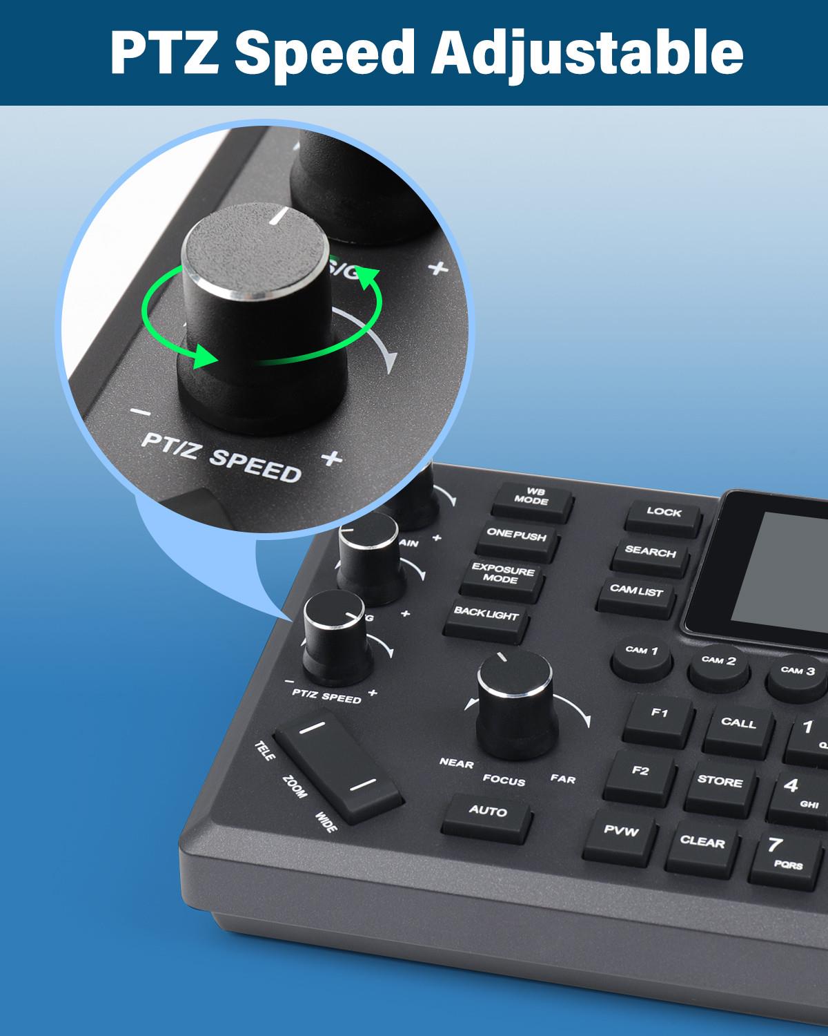 FoMaKo NDI PTZ Kamera Kontrol Klavyesi KC608N Fiyatı, Özellikleri