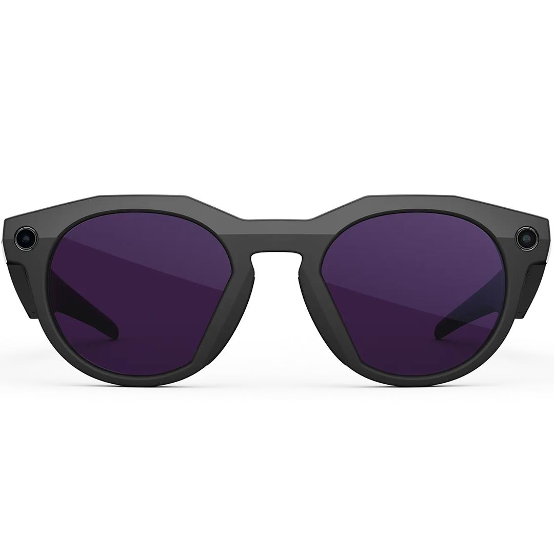 Oakley Meta HSTN Kameralı Yapay Zekalı Akıllı Gözlük Black Clear to Amethyst Transitions