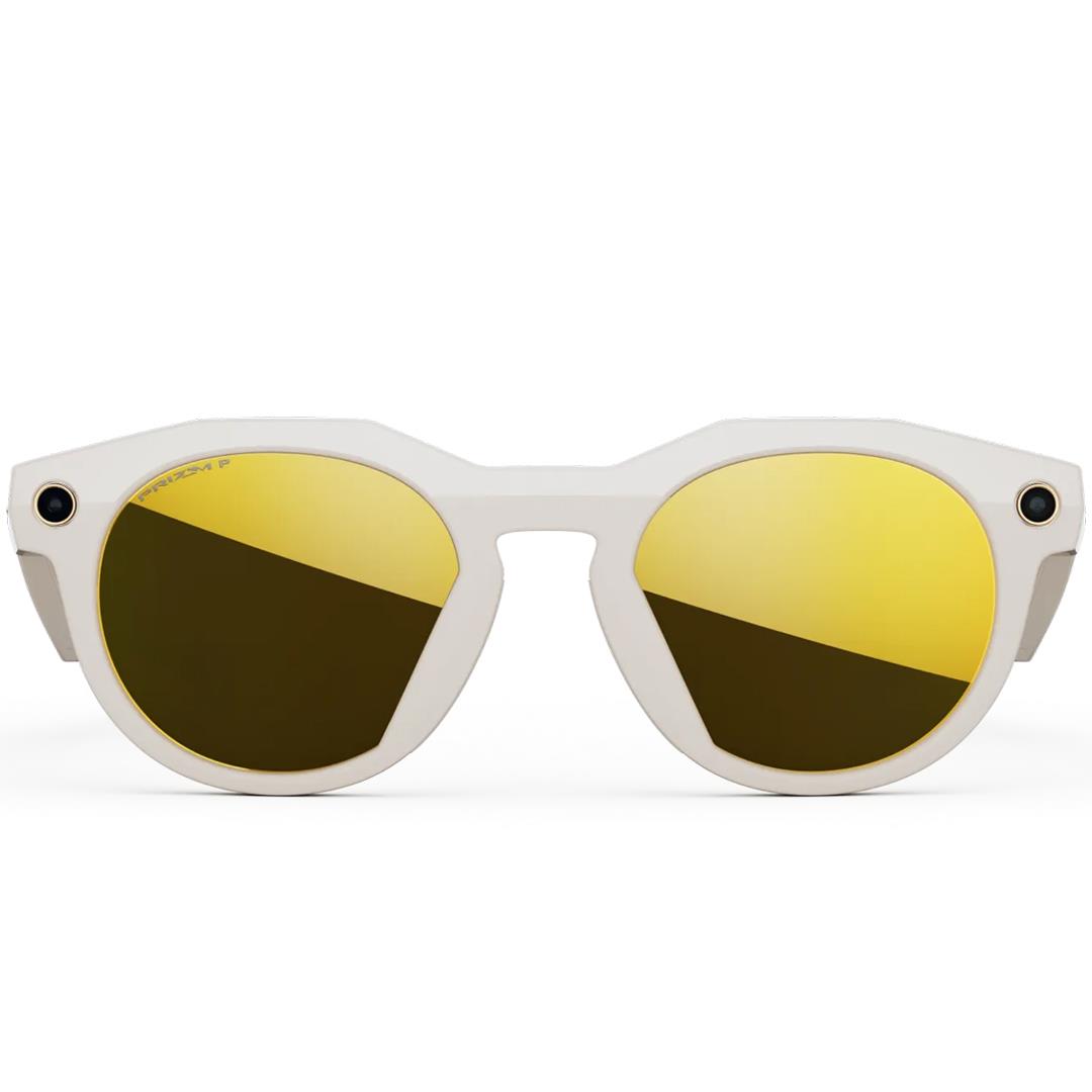 Oakley Meta HSTN Kameralı Yapay Zekalı Akıllı Gözlük Warm Grey Prizm 24K Polarized