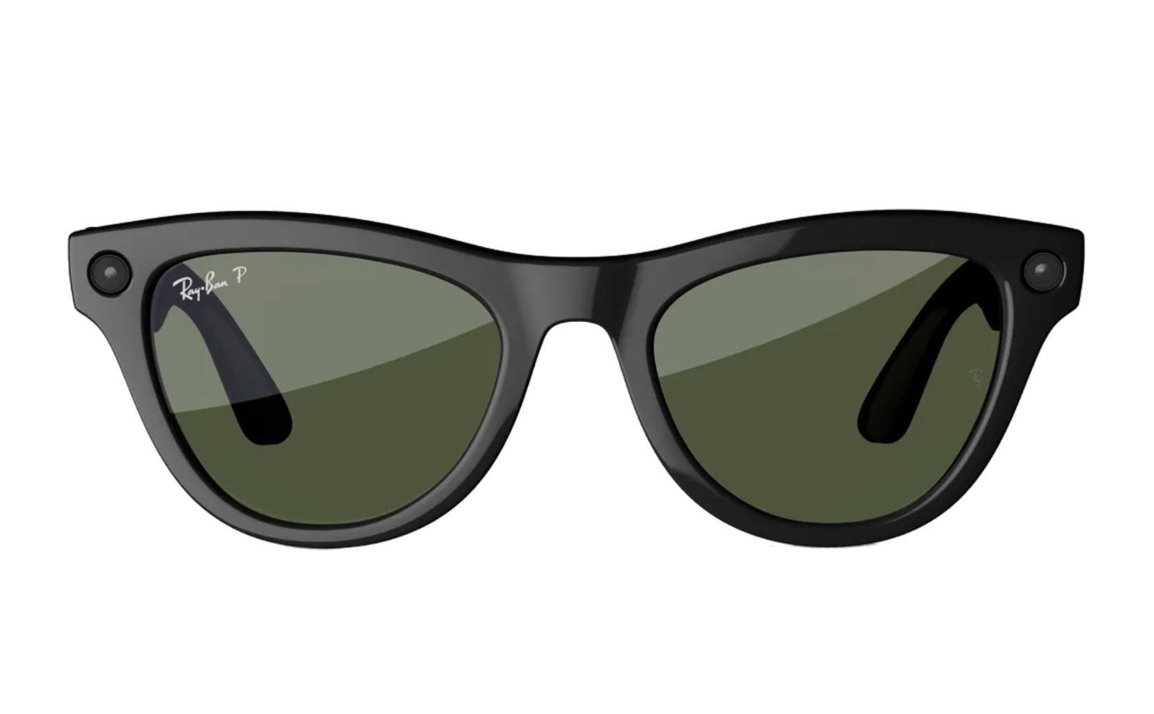 小物 Ray-Ban  Skyler Ray-Ban Meta Skyler Akıllı Gözlük Siyah Çerçeve Transitions Violet